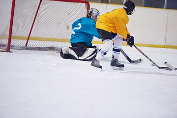 Image showing ice hockey sport players