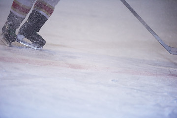 Image showing ice hockey sport players