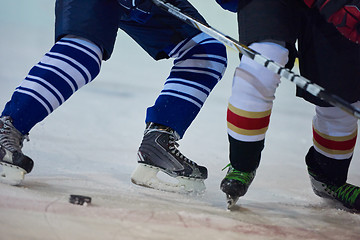 Image showing ice hockey sport players