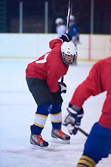 Image showing ice hockey sport players