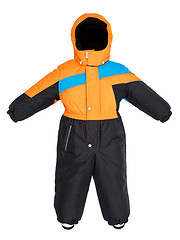 Image showing Childrens snowsuit fall