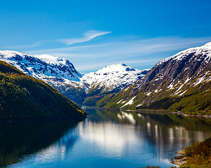 Image showing Beautiful Nature Norway.