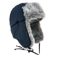 Image showing Warm fur cap