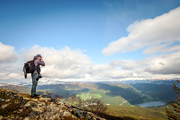 Image showing Nature photographer