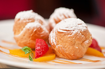 Image showing profiteroles