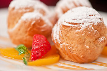 Image showing profiteroles