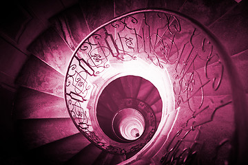 Image showing Spiral staircase\r\r