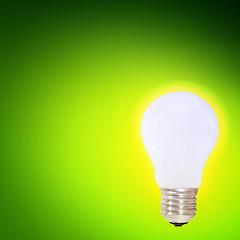 Image showing White bulb