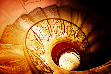 Image showing Spiral staircase\r\r