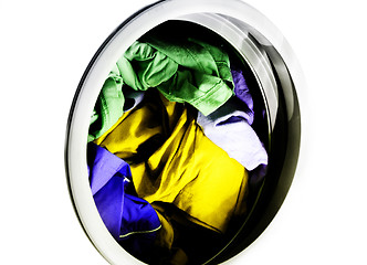 Image showing Clothes in laundry