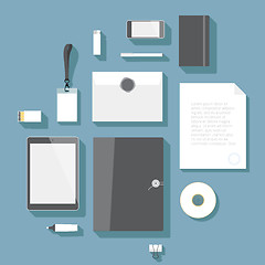 Image showing Corporate identity mock-up