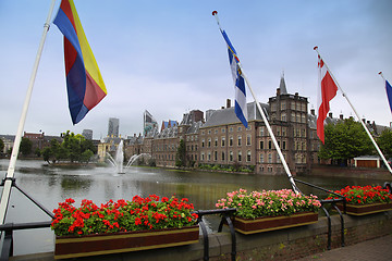 Image showing Binnenhof Palace, Dutch Parlament in the Hague, Netherlands