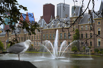 Image showing Binnenhof Palace, Dutch Parlament in the Hague, Netherlands