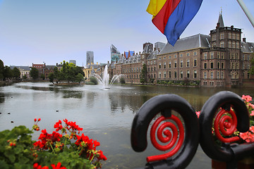 Image showing Binnenhof Palace, Dutch Parlament in the Hague, Netherlands