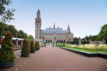 Image showing The Peace Palace - International Court of Justice in The Hague, 