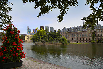 Image showing Binnenhof Palace, Dutch Parlament in the Hague, Netherlands