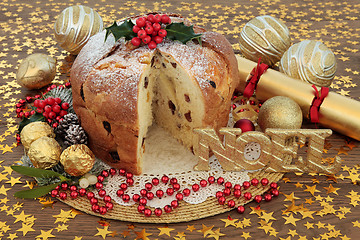 Image showing Panettone Cake