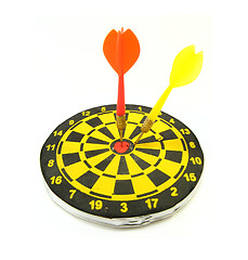 Image showing target and darts