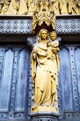 Image showing marble and statue in  city  london england