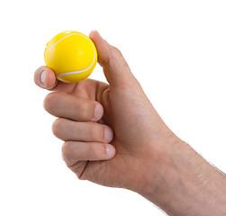 Image showing Small toy ball isolated