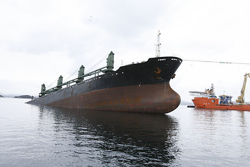 Image showing SINKING SHIP