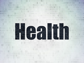 Image showing Medicine concept: Health on Digital Paper background