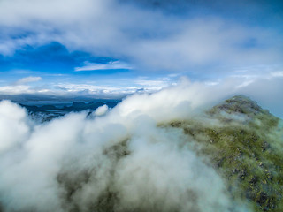 Image showing Above clouds on Lofoten