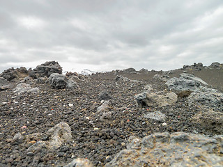 Image showing rock formation in Iceland