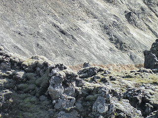 Image showing rock formation in Iceland