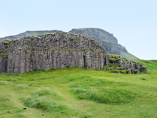 Image showing rock formation in Iceland