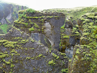 Image showing rock formation in Iceland