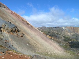 Image showing rock formation in Iceland