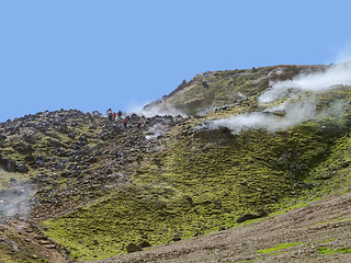 Image showing rock formation in Iceland