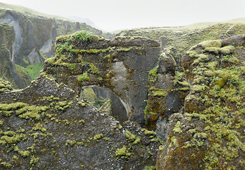 Image showing rock formation in Iceland