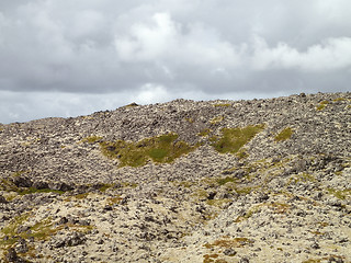 Image showing rock formation in Iceland