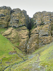 Image showing rock formation in Iceland