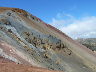 Image showing rock formation in Iceland