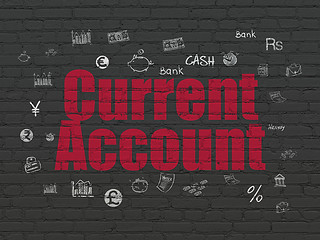 Image showing Banking concept: Current Account on wall background