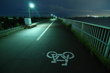 Image showing bicycle road