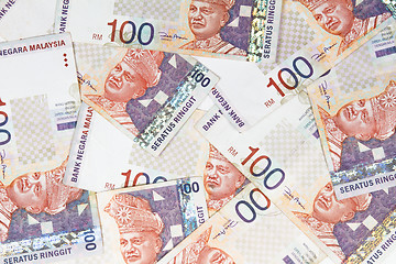 Image showing Malaysia Currency in white background