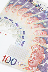 Image showing Malaysia Currency in white background