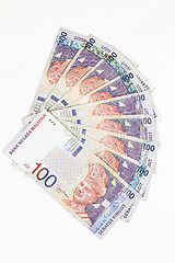 Image showing Malaysia Currency in white background