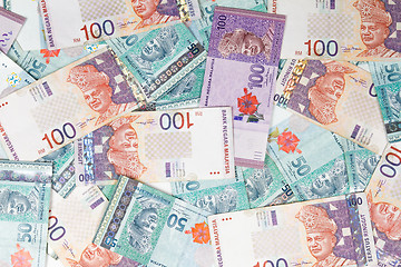 Image showing Malaysia Currency in white background