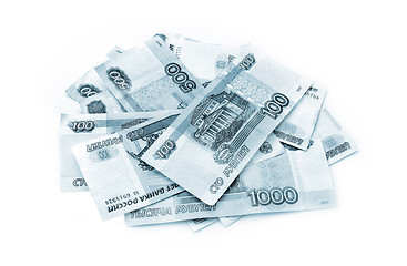 Image showing Russian rubles 