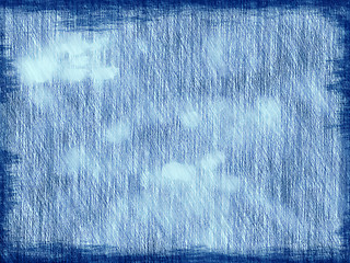 Image showing Blue grunge texture