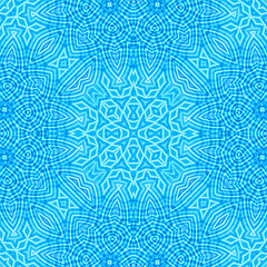 Image showing Abstract blue pattern