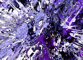 Image showing Bright abstract fluid background