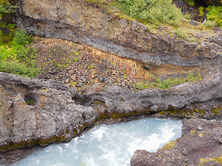 Image showing natural scenery in Iceland