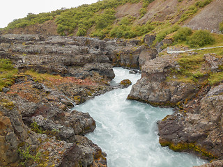 Image showing natural scenery in Iceland