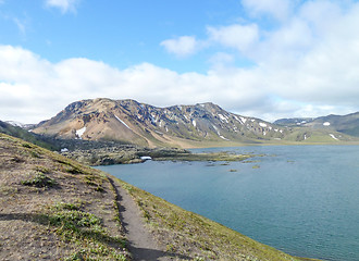 Image showing natural scenery in Iceland